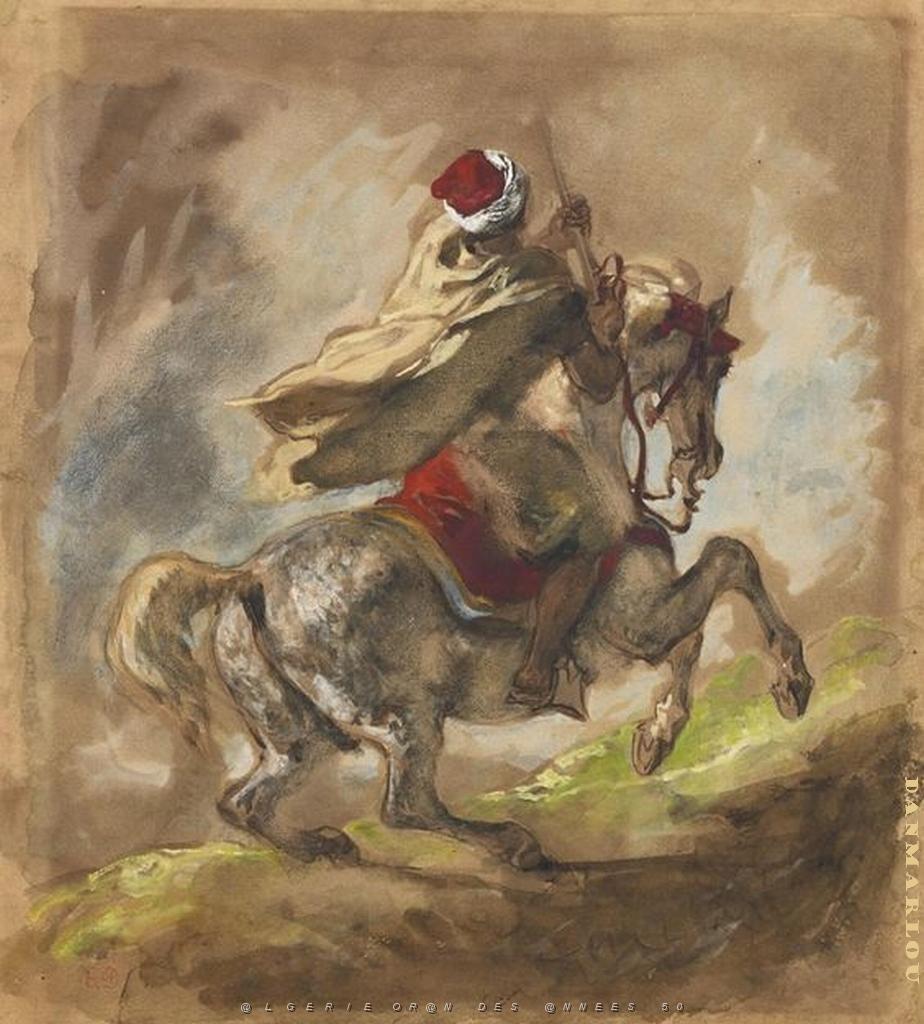 EUGENE DELACROIX-1832 CAVALIER ARABE.JPG